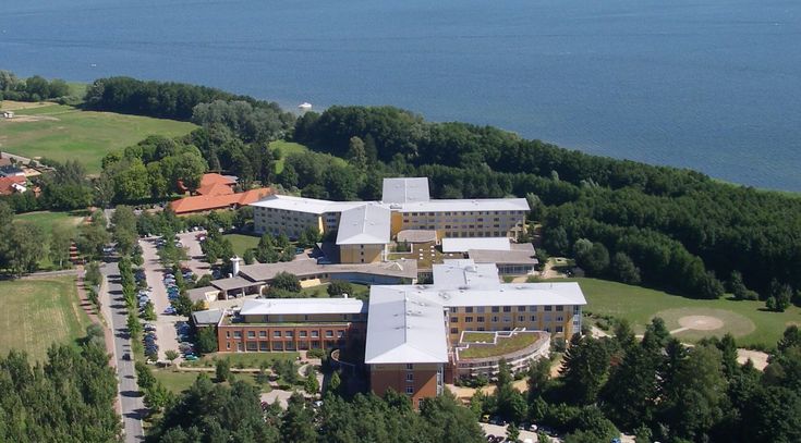 Luftaufnahme Krankenhaus Plau am See