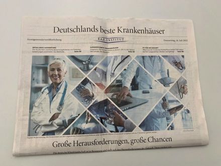 MEDICLIN-Kliniken gehören laut FAZ zu den besten des Landes
