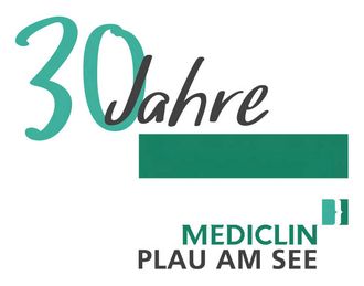 Siegel 30 Jahre MEDICLIN Plau am See