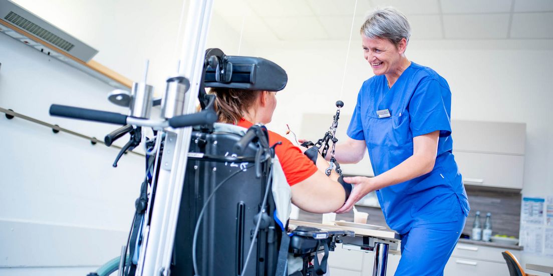 Fachbereich Neurologisch-neurochirurgische Frührehabilitation Phase B und Querschnittbehandlung